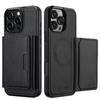 Detachable Leather Case for iPhone 16 Pro Max 15 Plus 14 13 12 Mini 11 X XS Max XR 7 8 SE 3 4 Magnetic Card Holder Wallet Cover