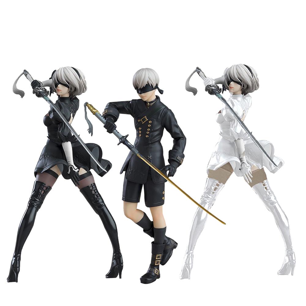 Game Figure 2Byorha Headsome Action Figures 2Bautomata Model 9Sautomata Figurine 9Syorha Figure PVC Doll Adult Statue Gifts 17cm