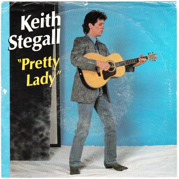 

7inch Record KEITH STEGALL - Pretty Lady 3404934 Epic 1985 US Folk Used