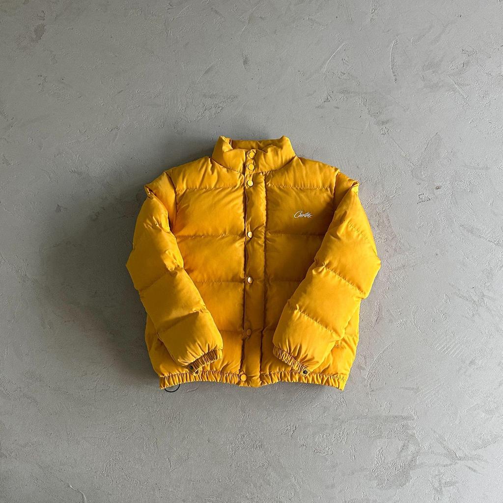 Corteiz Vibe Stand Collar Hip Hop Embroidered Jacket - Men's Trendy Thick Outerwear