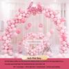 Rose Red Balloon Arch for Weddings, Birthdays, and Events