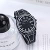 Minimalist Anime Style Student Watch With Luminous Dial And Date For Men And Women