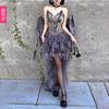 Halloween Adult Costume Nightclub Bar Horror Diablo Ghost Angel Devil Goth Devil Dress