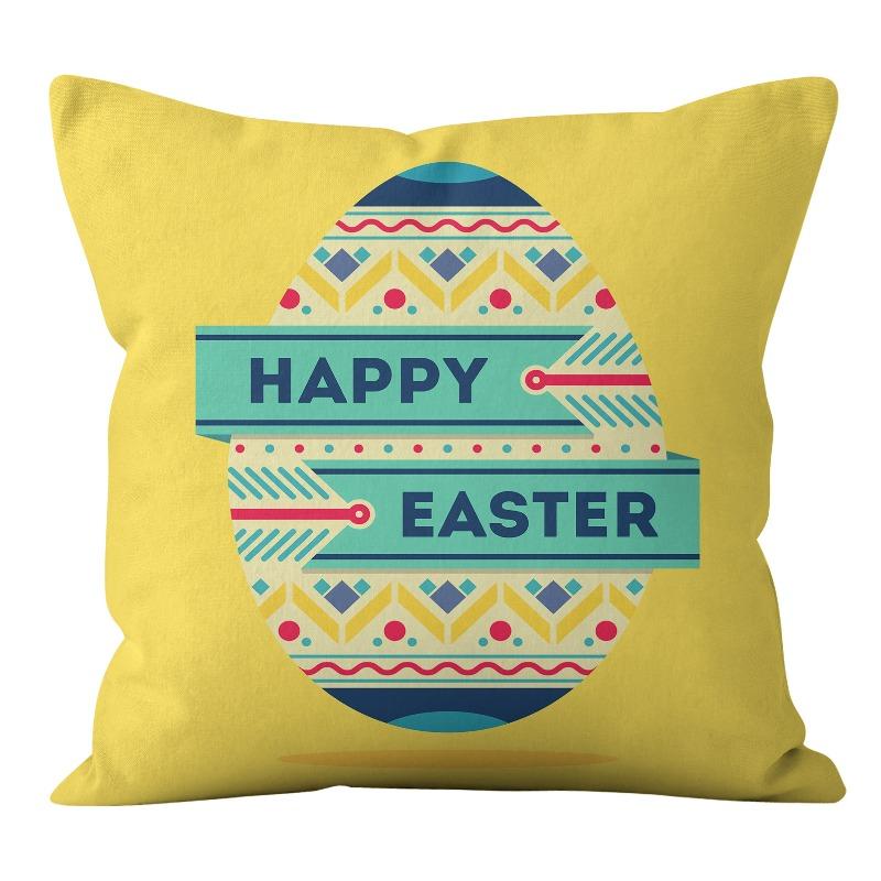 Easter Bunny Pillow Cover Home Pillow Cushion Cover