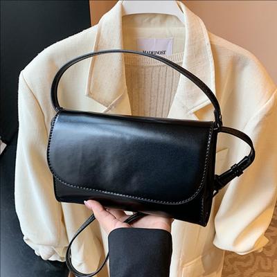 Einfarbige Handtasche Damen Neue Mode Lässig Vielseitig Pendler Schulter Messenger Bag