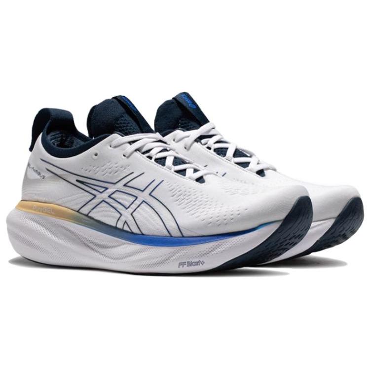Neuer Asics Gel Nimbus 25 Weiß Illusion Blue 1011B547-104