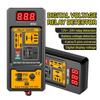 Digital Battery Voltages Tester Detector Relays Analyzers Tool for 4 Pin 5 Pin Automotive Relays Insulated Silicone Design