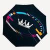 1pc Crown Emblem Design Umbrella with Plastic Handle,Suitable for All Seasons UmbrellaPT526