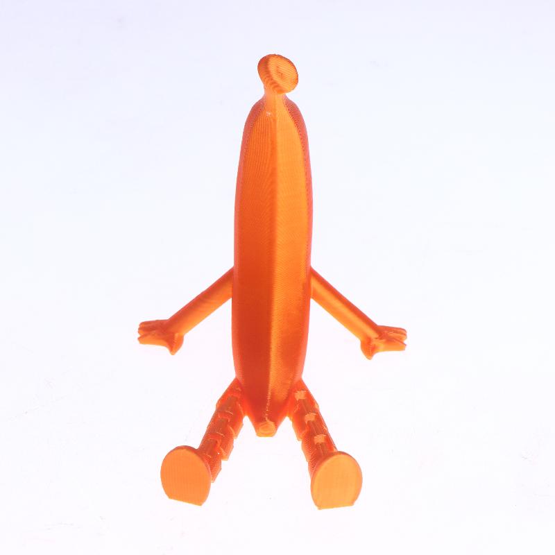 3D-gedruckte Spielfigur Bananenmodell Bewegliche Gelenke Simulationsschlange Büro-Desktop-Ornament Osterbasteln Geschenk