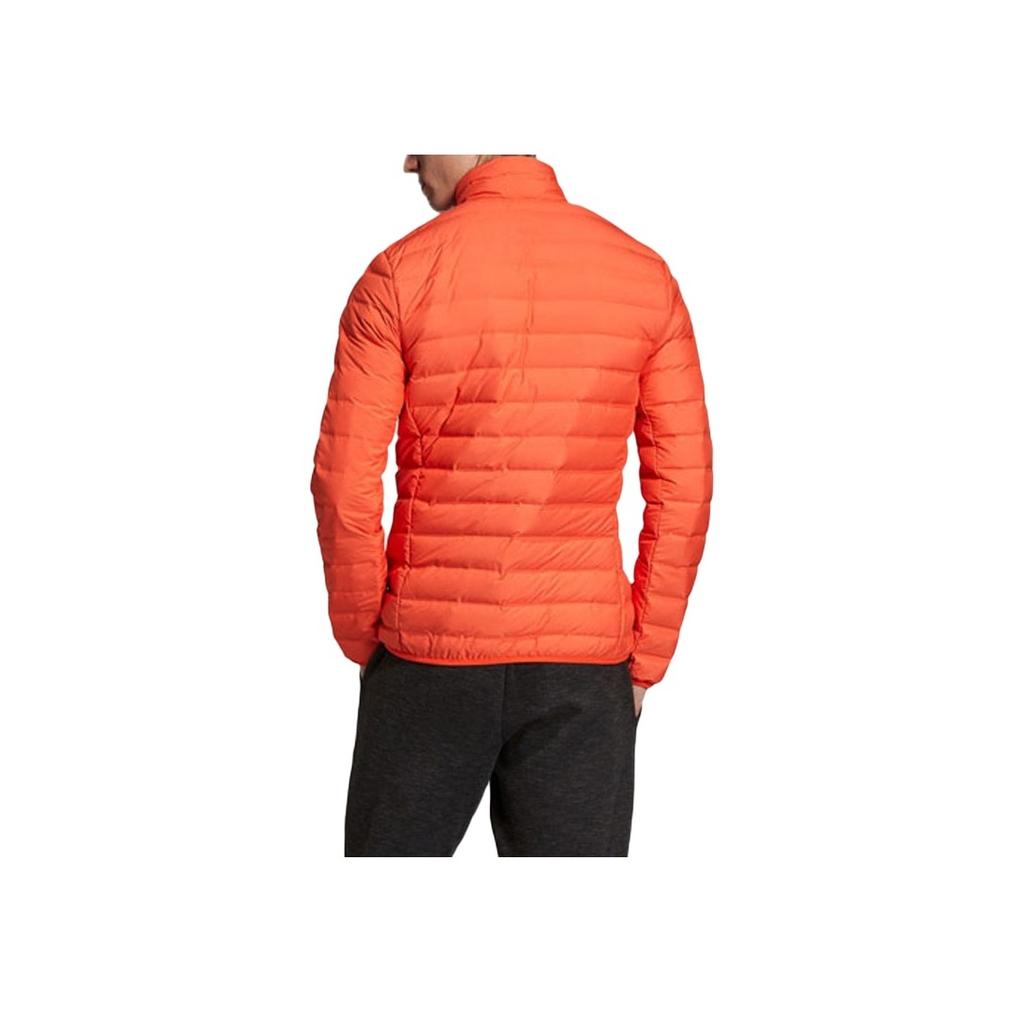 Adidas Originals Trefoil Lässige Sport Stehkragen Warme Daunenjacke Winter Herren Oberbekleidung Orange Gelb FH6633