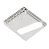 Electric Guitar Bridge Plate Stainless Steel Top Loading Guitar Bridge Plate for TL Cigar Box
