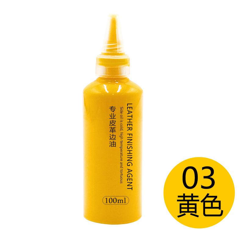 100ml Matte Lederkantenversiegelungsöl Kältebeständig Hochtemperaturbeständig Verhindert Feuchtigkeitsaufnahme und Verformung des Leders