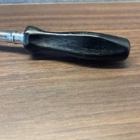 Snap-on Tools  3/8" Drive Hard Grip Compact Round Swivel Ratchet FHCNFD72 Black