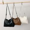 Stylish Large Capacity Pu Leather Shoulder Bag For Women Trendy Totebag