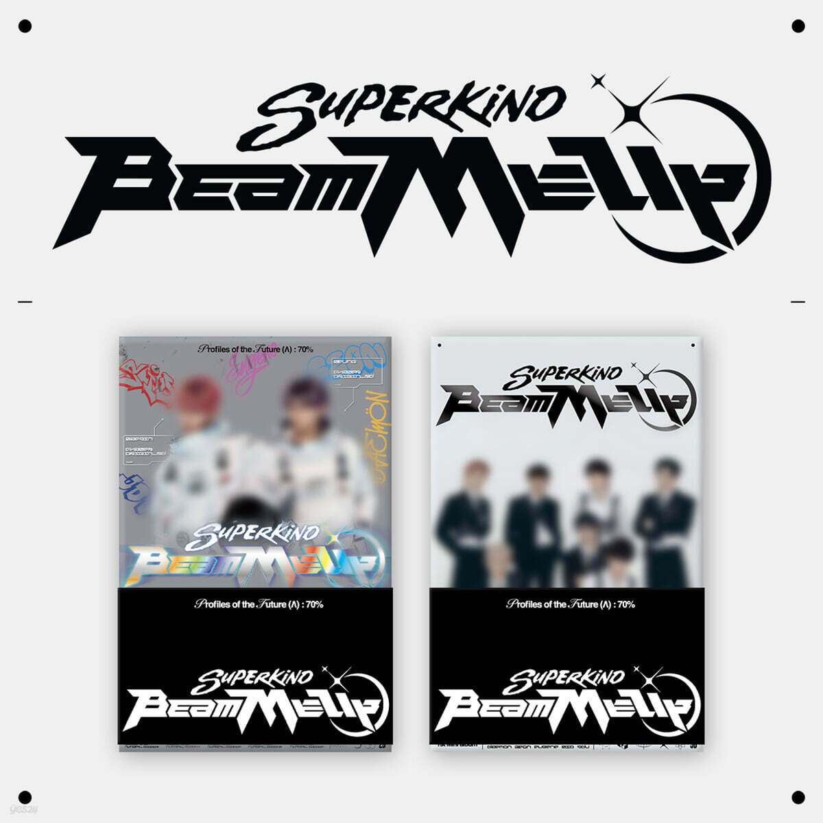 

SUPERKIND - 1st Mini Album: Profiles of the Future (Lambda): 70% [1 out of 2 randomly sent]