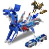 Brinquedo de Carro Unicórnio Definitivo 2 em 1 Carro Criativo Transforma em Brinquedo Robô Unicórnio Modelo de Carro de Corrida Deslizante Inercial Deformado por Impacto