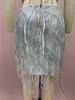 2025 Halter Tassel Backless Hip-Hugging A-Line High-Waisted Short Dress