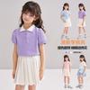 Girls' T-shirt Short-sleeved Summer Clothes