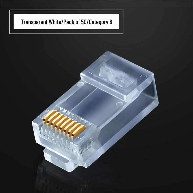 Cat 6A/5E Geschirmter RJ45 Gigabit-Netzwerkkabel-Stecker für Breitband und Telefon