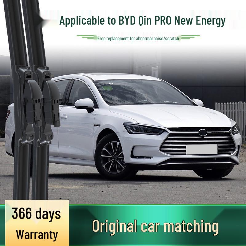 BYD Qin PRO DM/EV/500 Silent Wiper Blade with Bone-Free Rubber Strip