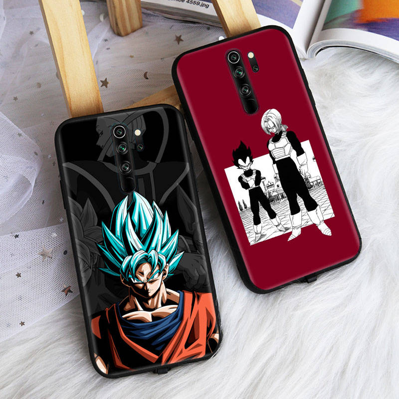 Black Case for OPPO Reno 8 6 5 4 Pro Plus Find X3 A17 A3 A31 A38 A40 A53 A54 A55 A74 A76 A78 A77 A80 A94 A95 A96 Lite W-89 Dragon Ball Anime