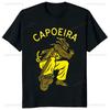 Capoeira Brazilian Faith Graphic Printed Tshirt Casual Fashion Loose Streetwear Short Sleeve Man Tshirt Breathe Women Tees