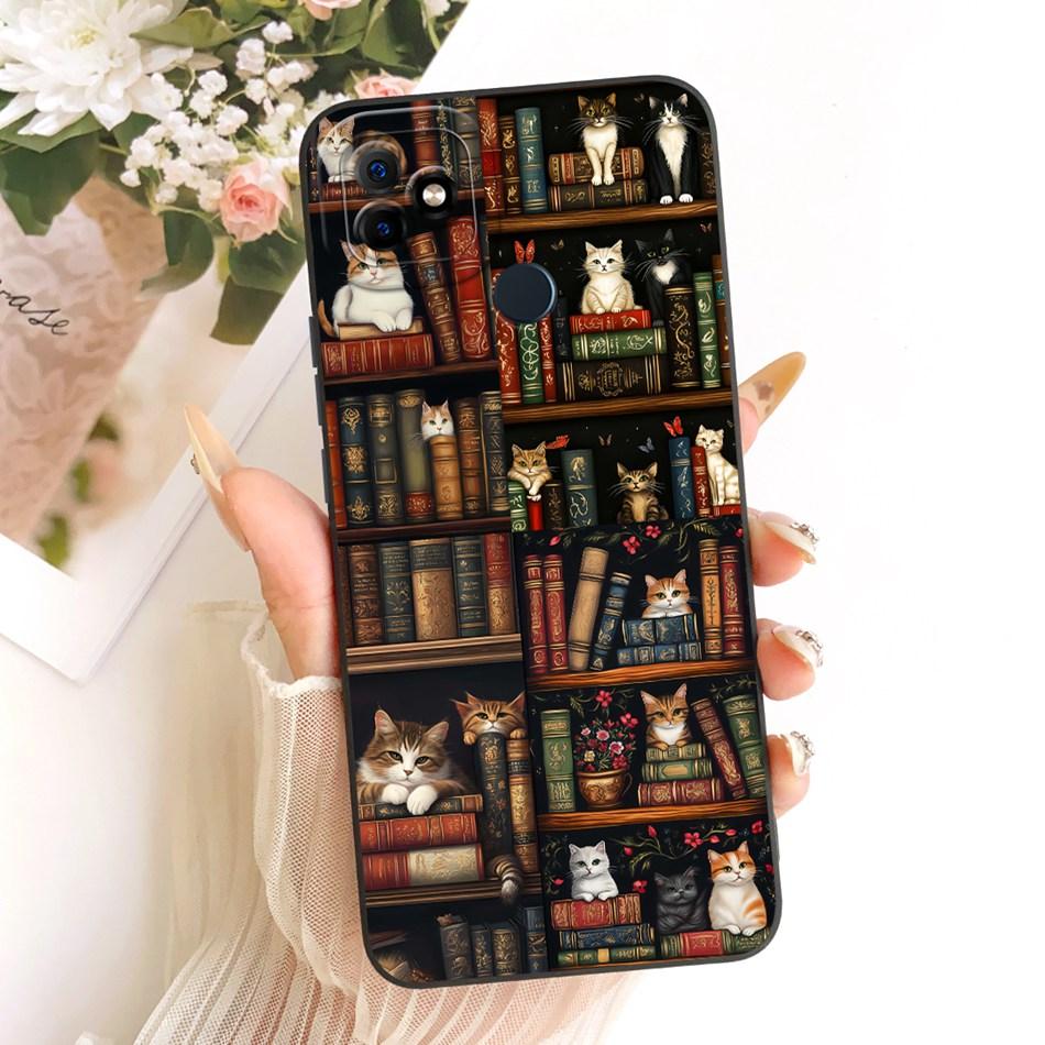 For Itel Vision 1 / P36 / Vision 1 Plus / Itel P36 Play L6005 Fashion Dusk Beach Painting Phone Case Soft Silicone Cover Bumpers