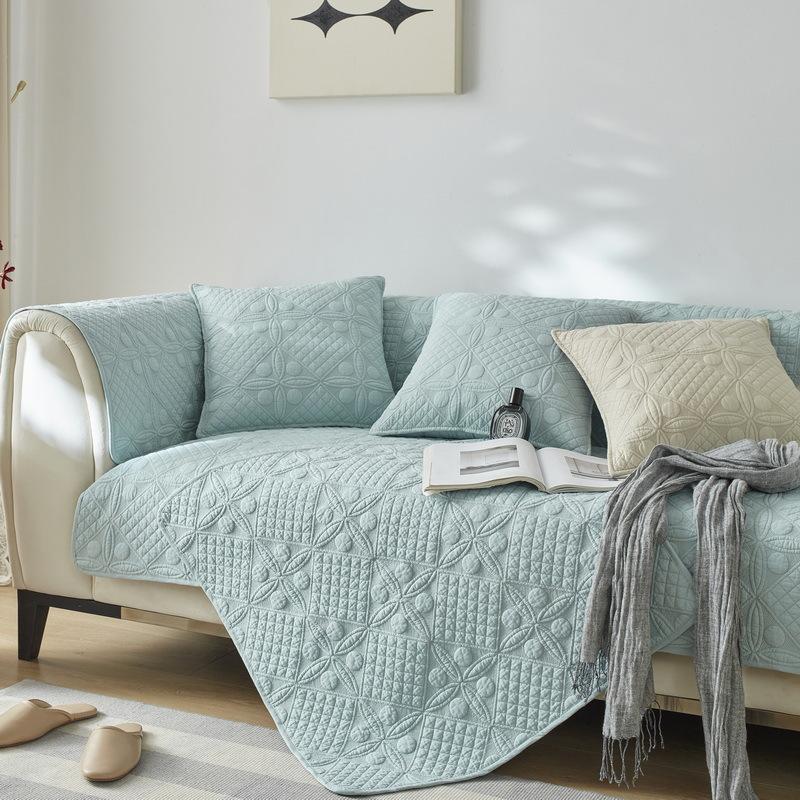 Подушка для дивана из хлопчатобумажной ткани — фото 3