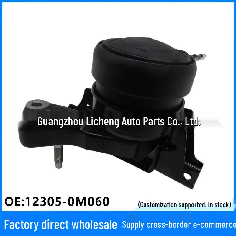 12305-0M060 Right Engine Mount Rubber for Vios/Yaris 1.3MT (08-13 Models) Ling Huo