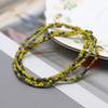 Matte Color Crystal Glass Beads 3mm 145pcs Round Loose Spacer Beads for Clothing Embroidery Decor Craft Making