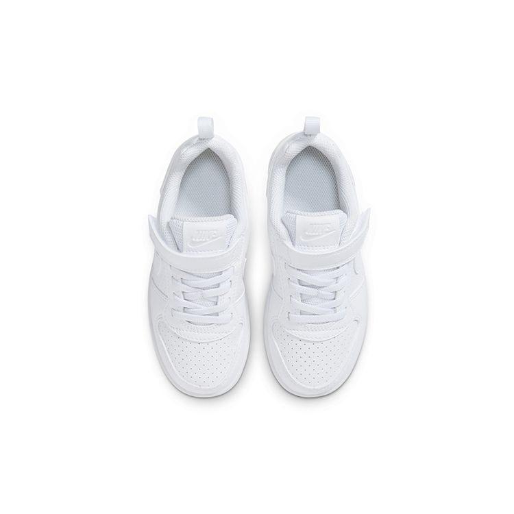 Nike Court Borough Low SL PS Triple White Kids Sneakers AV3167-100