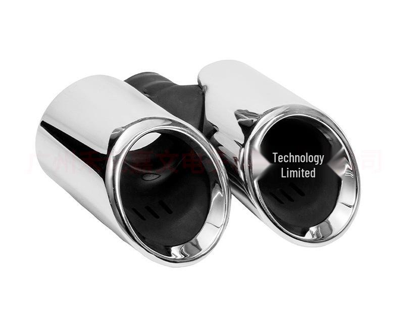 Stainless Steel Quad Exhaust Tail Pipe for 09-15 Porsche 911.1 Rear Muffler Upgrade