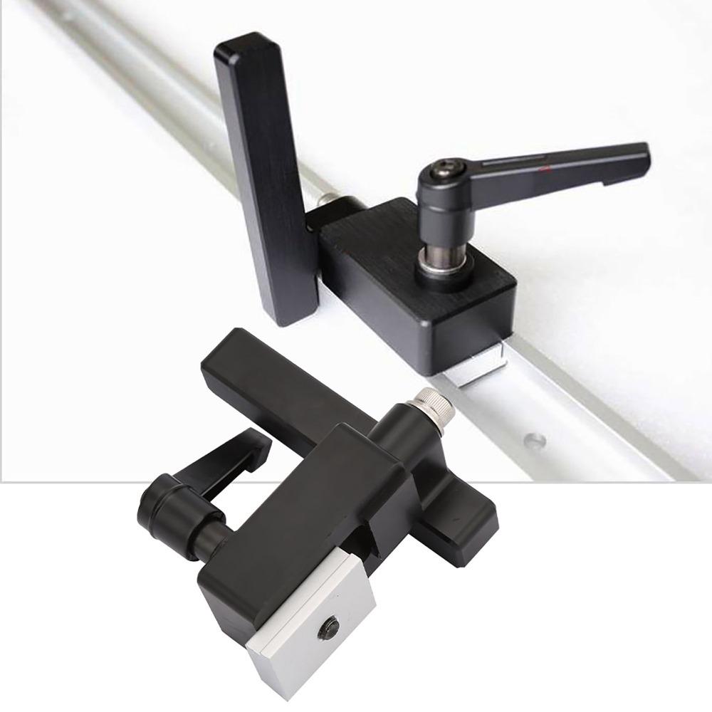 Square Handle Woodworking Chute Limiter Precise Angles T Slot Stop Creating Angles