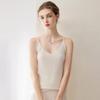 Women's Cashmere V-Neck Sweater Vest - Autumn/Winter Style