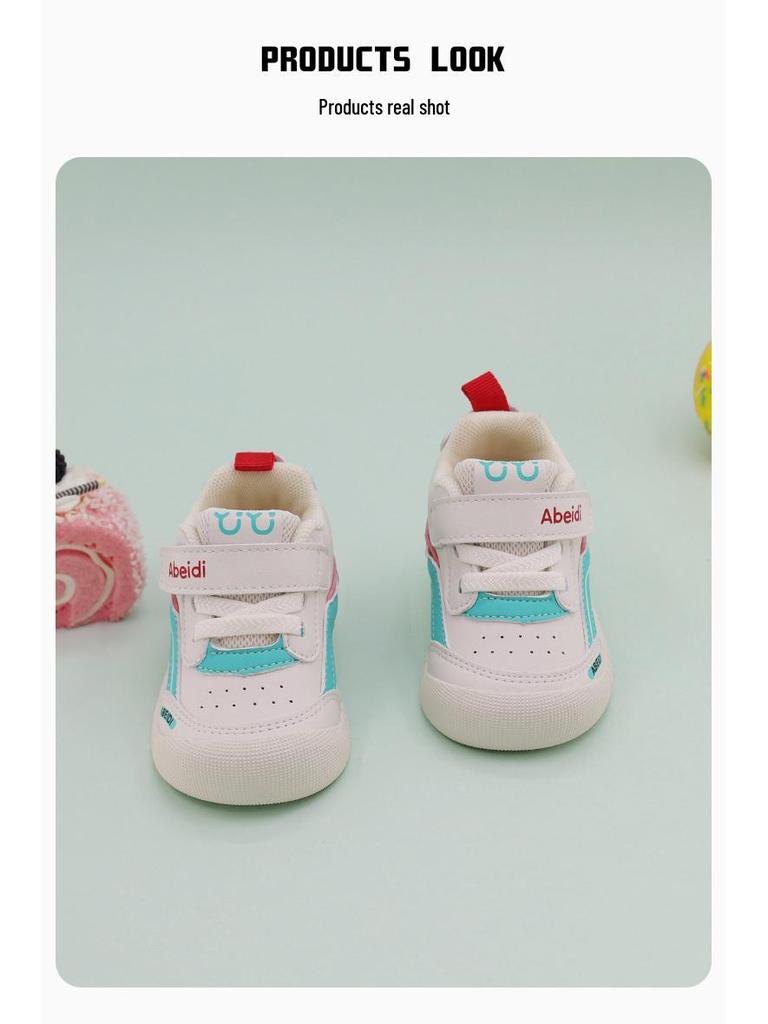 Abeidi Kids' Non-slip Soft Sole Breathable Walking Shoes for Toddlers