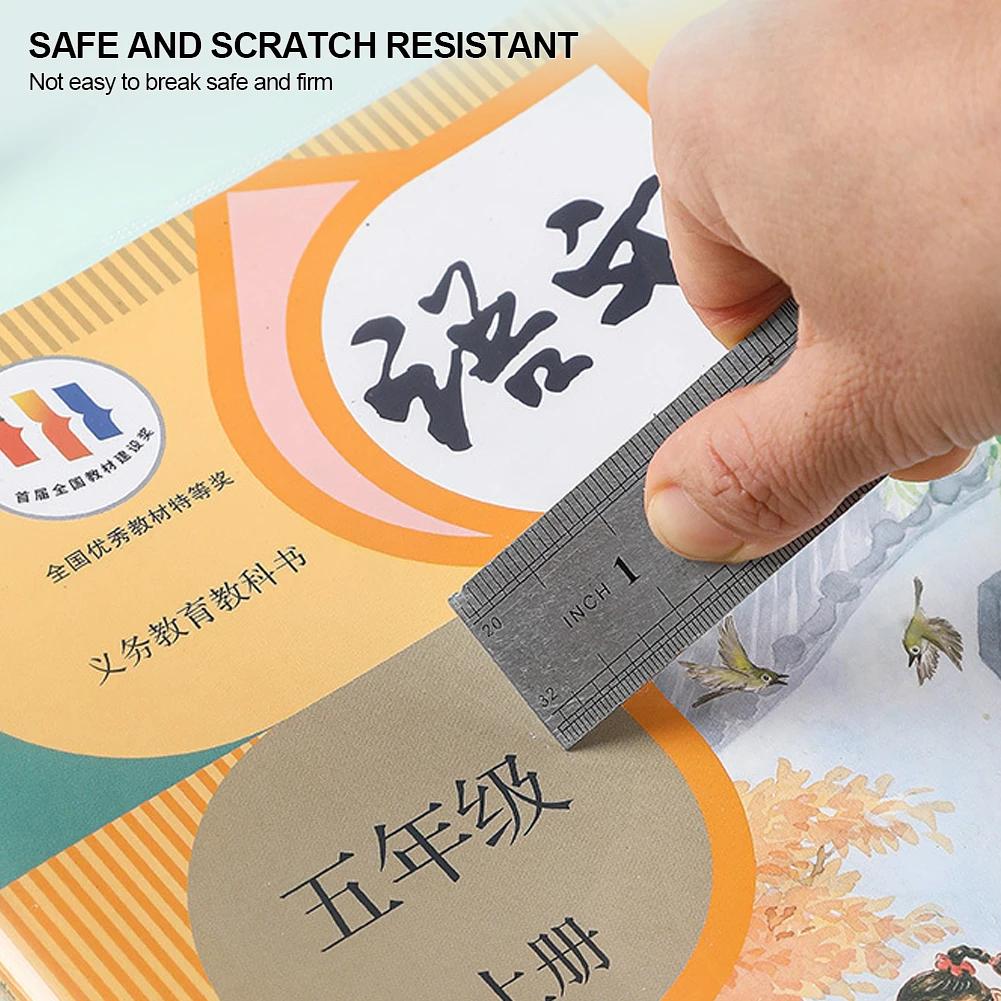 10Sheets Textbook Protection Covers A4 16K 22K Reusable Book Covers Transparent Book Covers Waterproof Slipcases School Supplies