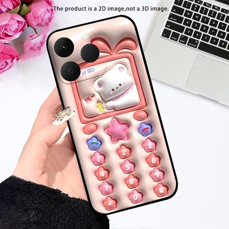 Shockproof Phone Case For Realme 15T 5G Case Soft TPU Silicone Back Cover 15 T RMX5111 RMX5112 Funda 6.57" Camera Protection