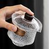 High Temperature Resistance Glass Teapot With Anti-scalding Handle Office Used Tea Cup Transparent Kettle
