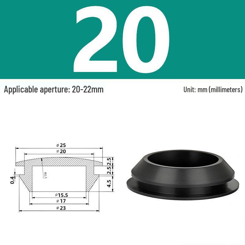 High-Temp Resistant Silicone Rubber Stopper with Card Slot Sealing Cap