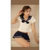 Sex Lingerie Cute Sexy Student Dress Pleated Skirt Small Chest Miniskirt Cosplay Passion Uniform Suit