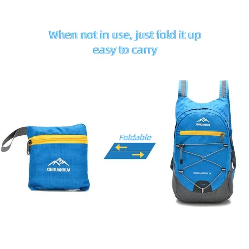Foldable Backpack Lightweight Travel Hiking Daypack Waterproof Compact Bag for Outdoor & Daily Use