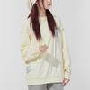 Nike Sweatshirts Women's Beige Crew Neck Moderate Regular DO6960-715