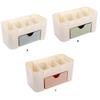 Drawer Type Cosmetics Storage Box Dormitory Office Plastic Sundries Organizer Stationery Case