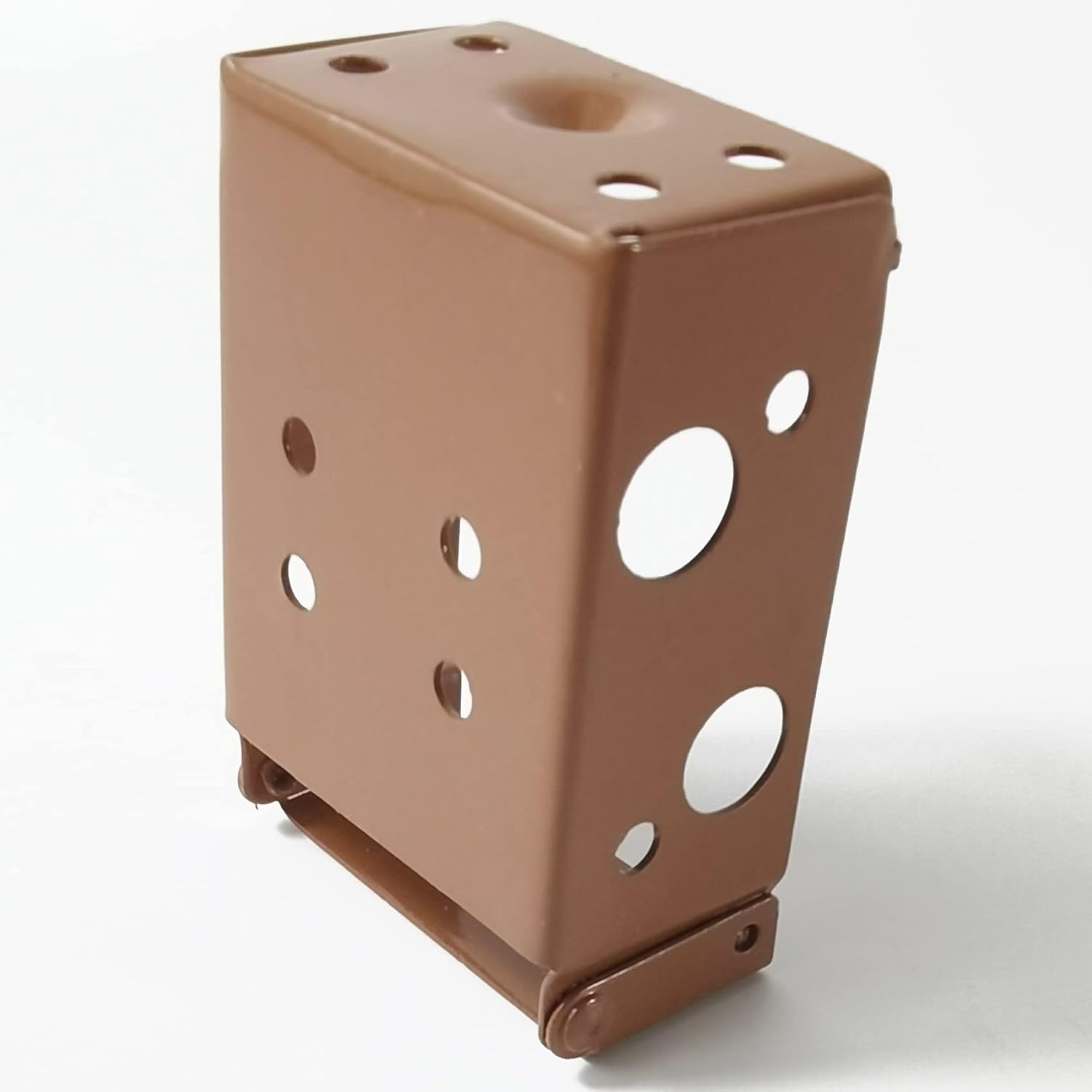 

TIHOOD 6 шт. 2-дюймовые кронштейны для жалюзи Низкопрофильный монтажный кронштейн для короба для оконных жалюзи (коричневый)