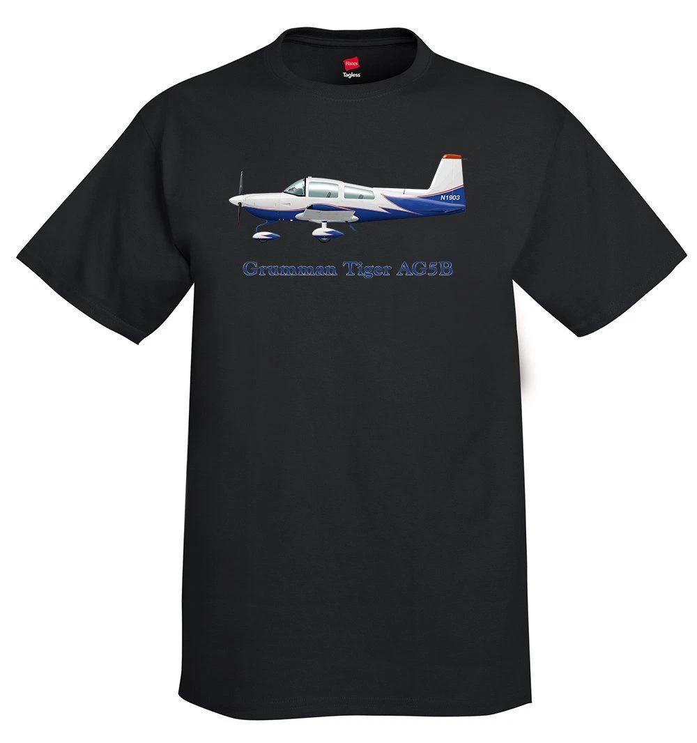 Grumman Tiger AG5B Airplane T-Shirt - Personalized with Your N# 4XL