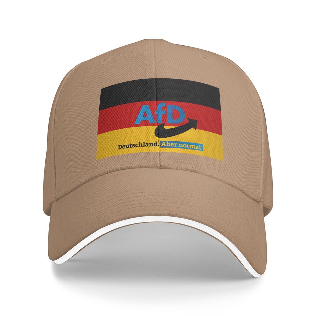 German AFD Alternative for Germany Sun Baseball Cap  Summer Streetwear Trucker Hat For Unisex-Teens Running Hippie Snapback Cap