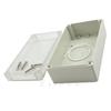 Plastic Junction Box for w/Clear Cover Electronic Project Instrument for Case DIY Preventive Box Power Enclosure Wear-re