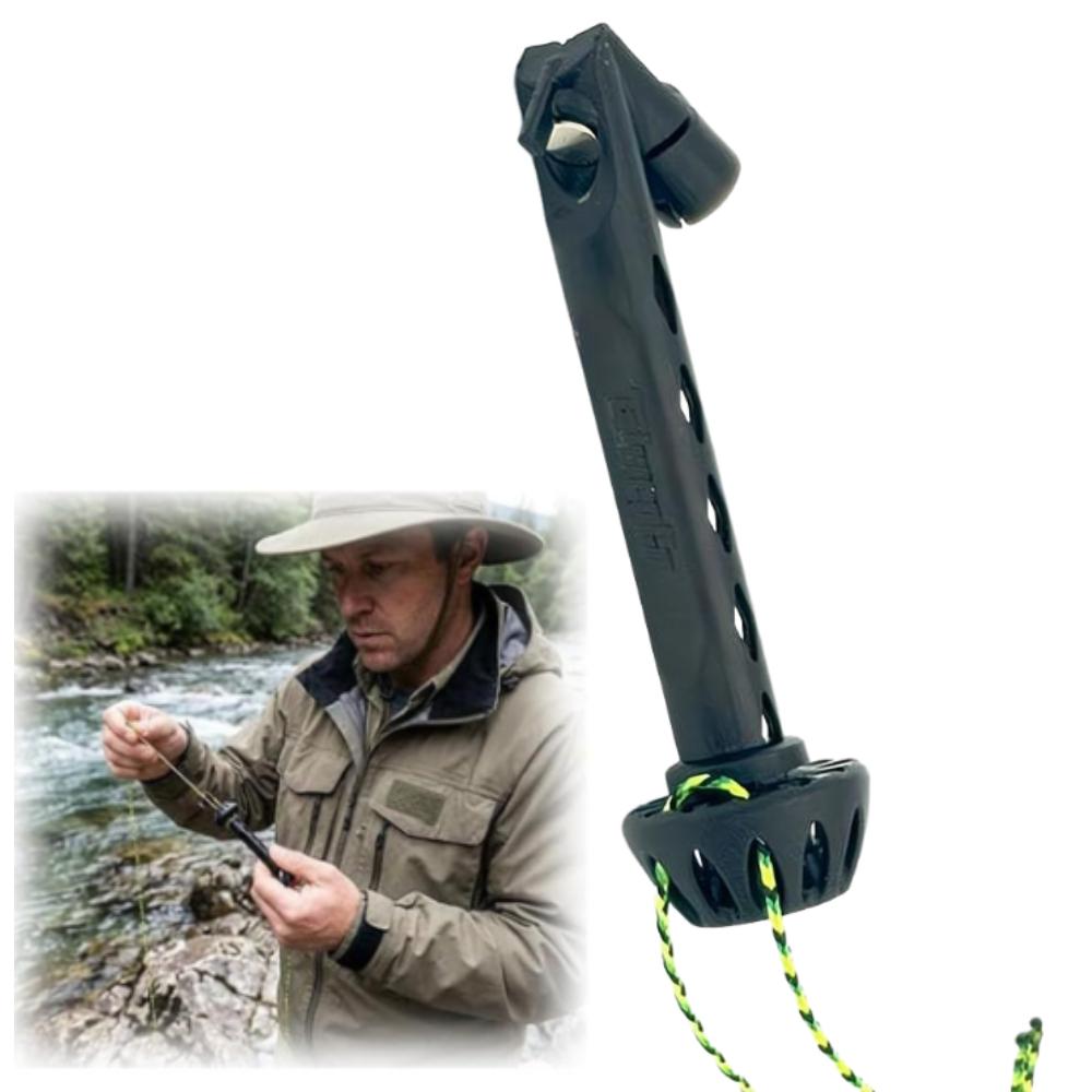Magnetic Fly Threader, Quick Threading, Easy To Use, Portable Lightweight Multifunctional Fishing Knot Tying Tools