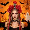Scary Flower Halloween Headband Simulated Flower Halloween Flower Hairband  Girls