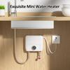 Mini Electric Tankless Water Heater 6500W 220V Constant Temperature Instant Hot Water Heater with Remote Control